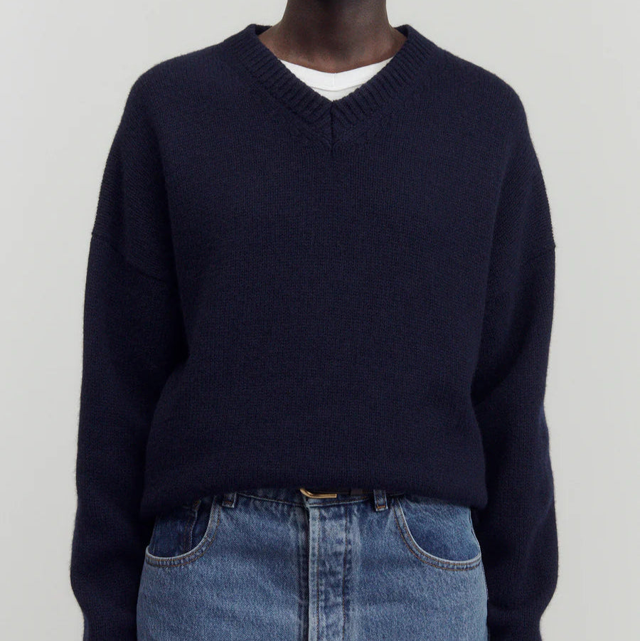 Balla Slouch V Neck Sweater