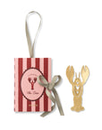 Brass Lobster Bookmark Ornament