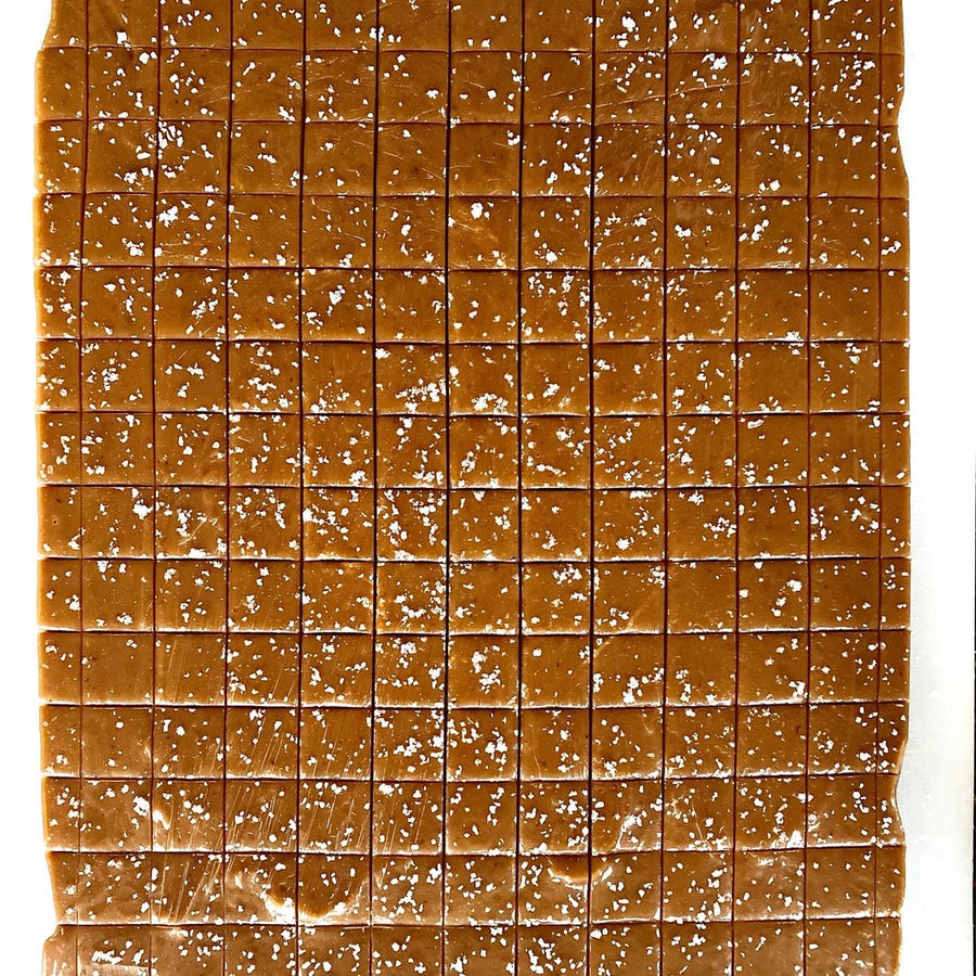 Butter Caramels with Flake Salt