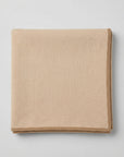 Camel Purl Knit Blanket in Dune & Gobi