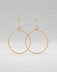 Carla Caruso Round Keyhole Earrings
