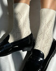 Le Bon Shoppe Cashmere Pointelle Socks