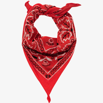 Cashmere Bandana in Red