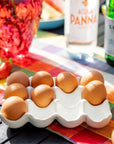 Ceramic Egg Carton Holder