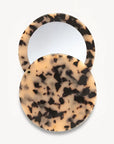 Circle Mirror in Blonde Tortoise