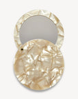 Circle Mirror in Sand Shell