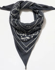 Communitie Cashmere Bandana in Charcoal