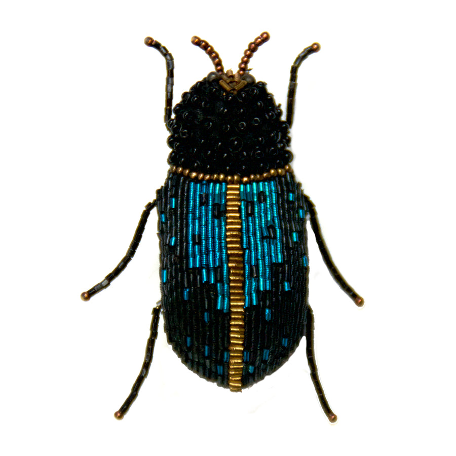 Hand Beaded Brooch
