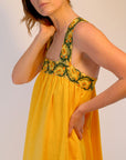Dolly dress hot mustard 1