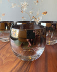  Dorothy Thorpe Silver Fade Bar Glasses