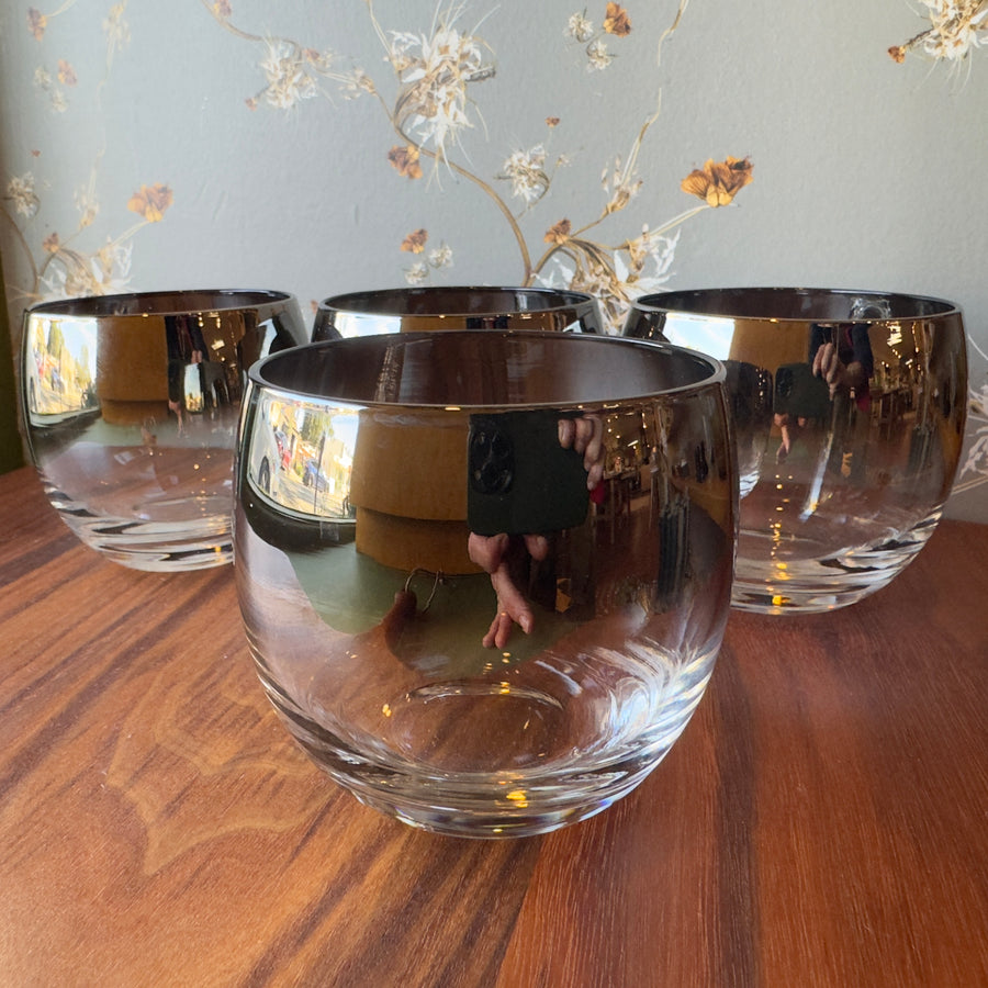  Dorothy Thorpe Silver Fade Bar Glasses