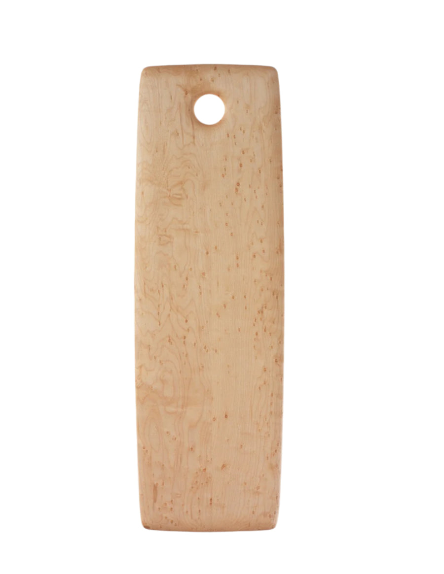 Edward Wohl birds eye maple breadboard