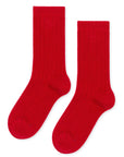 Italia Cashmere Cozy Rib Crew Socks