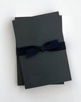 Gold Edged Notepads in Black Set of 2
