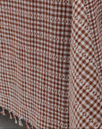 HTH Large Soho Tablecloth in Nutmeg 63"x120"