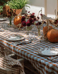 HTH Large Gingham Tablecloth in Blue Candy 63"x120"