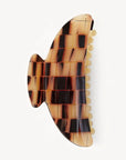 Midi Heirloom Claw in Blonde Checker