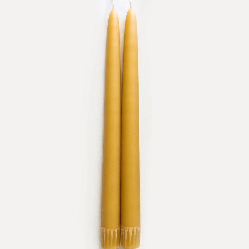 Hand Dipped Taper in Honey