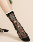 Horticulture Sheer Crew Socks