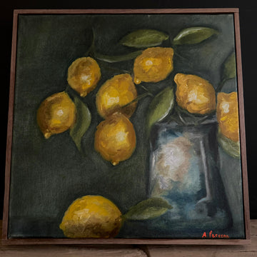"Lemons in Vase" by Alison Parsons