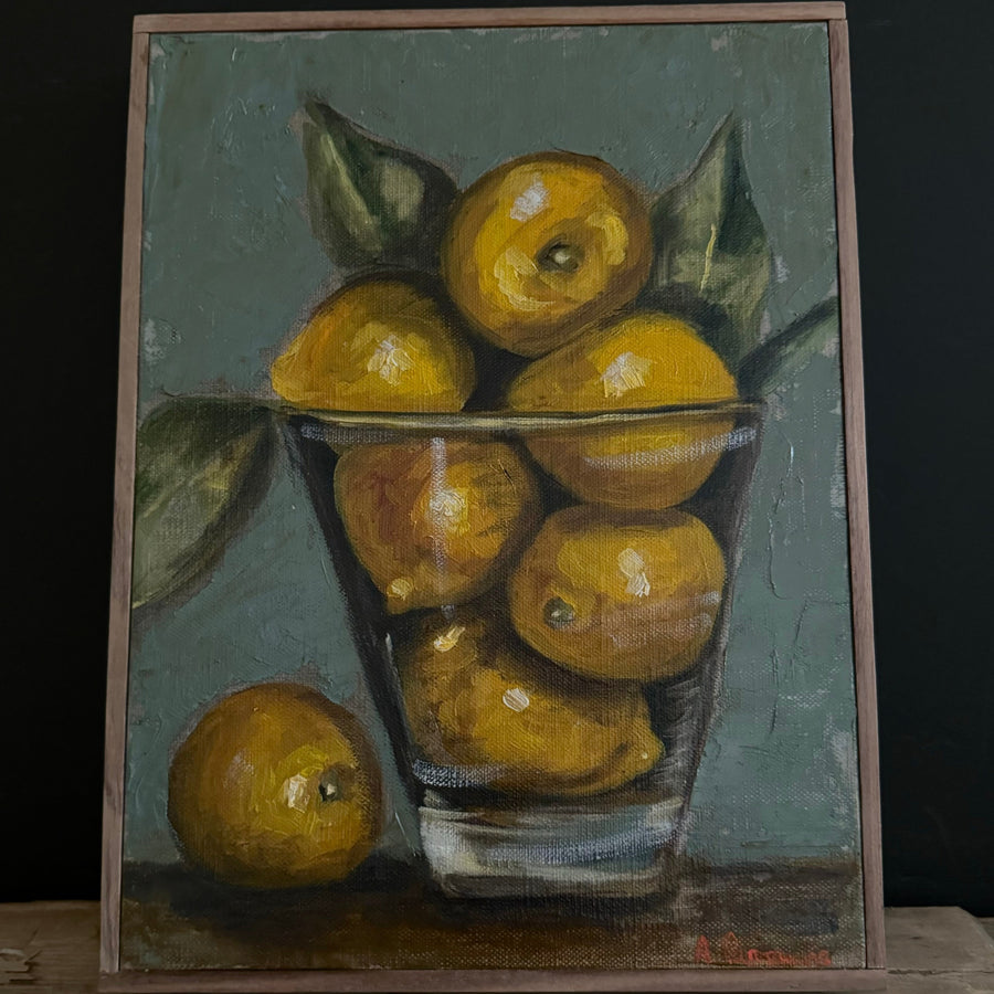 "Lemons in Glass" by Alison Parsons