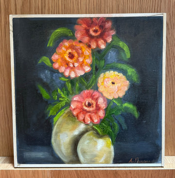 "Mixed Bouquet, Double Vase" by Alison Parsons
