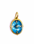 18k White Sapphire “Under the Looking Glass” North Star Charm