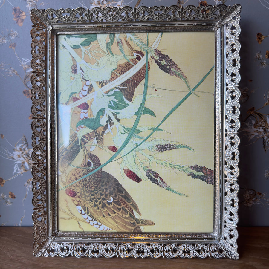 Vintage Filagree Metal Frame #2