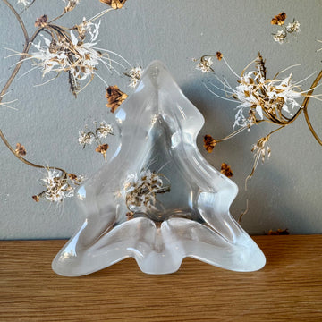 Vintage Christmas Tree Dish
