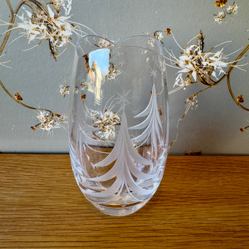 Vintage Crystal "Silent Night" Vase