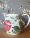 Vintage Handpainted Floral Pitcher