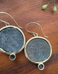 Ancient Roman Coin Earrings