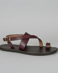Jutta Neumann Roger Sandal in Brown Latigo
