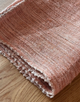 Crochet Edge Runner, Rose Pink