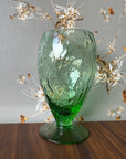 Vintage Emerald Green Petite Glasses, Set/5