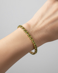 Vintage Peridot Tennis Bracelet
