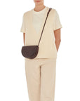Il Bisonte Snodo Crossbody in Coffee
