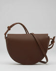 Il Bisonte Snodo Crossbody in Coffee