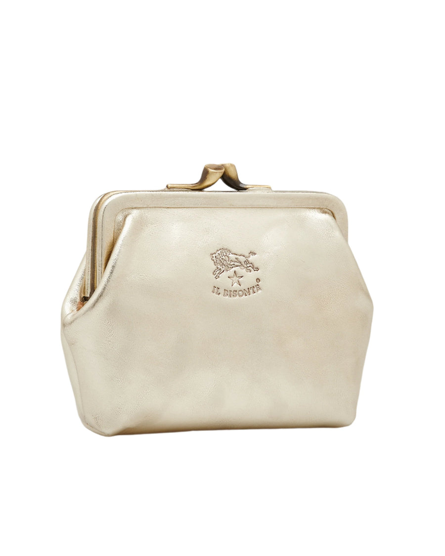 Il Bisonte Coin Purse platinum