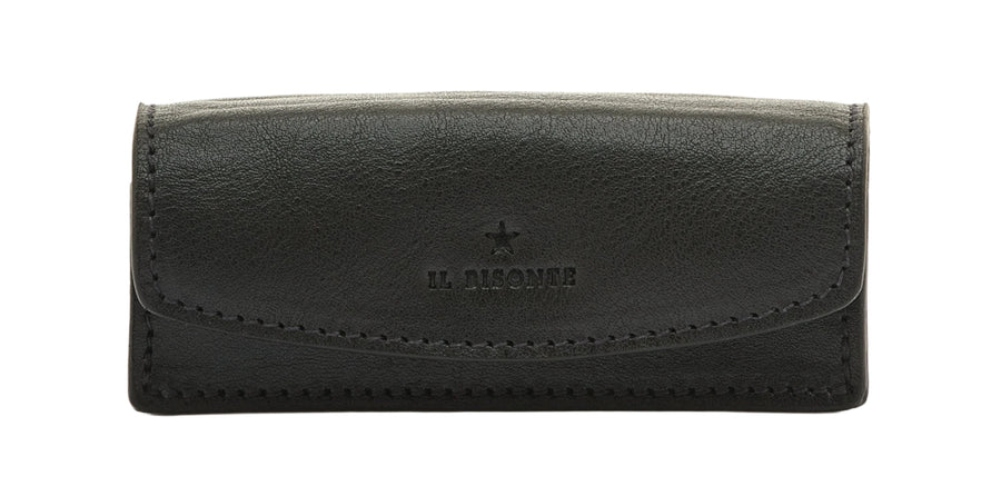 Il Bisonte Musa Lipstick Case in Grafite