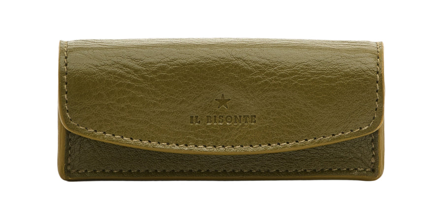 Il Bisonte Musa Lipstick Case in Verde
