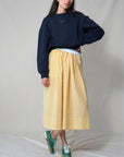 Proche Dirndl Skirt in Butter Yellow