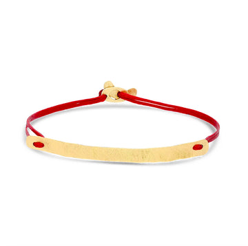 Pomme613 18k Single Bar Bracelet
