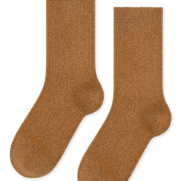 Italia Cashmere Cozy Rib Crew Socks