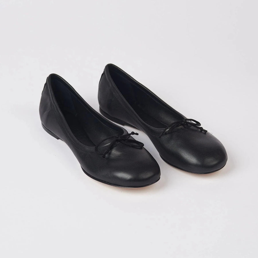 Jamie Haller Black Ballet Slipper