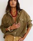 Jamie Haller Big Shirt in Khaki
