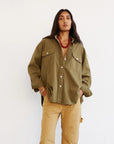 Jamie Haller Big Shirt in Khaki