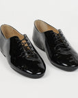 Jamie Haller Jazz Slipper in Black Patent Leather