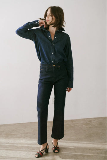 Jamie Haller Kenickie Blind Crease in Dark Raw