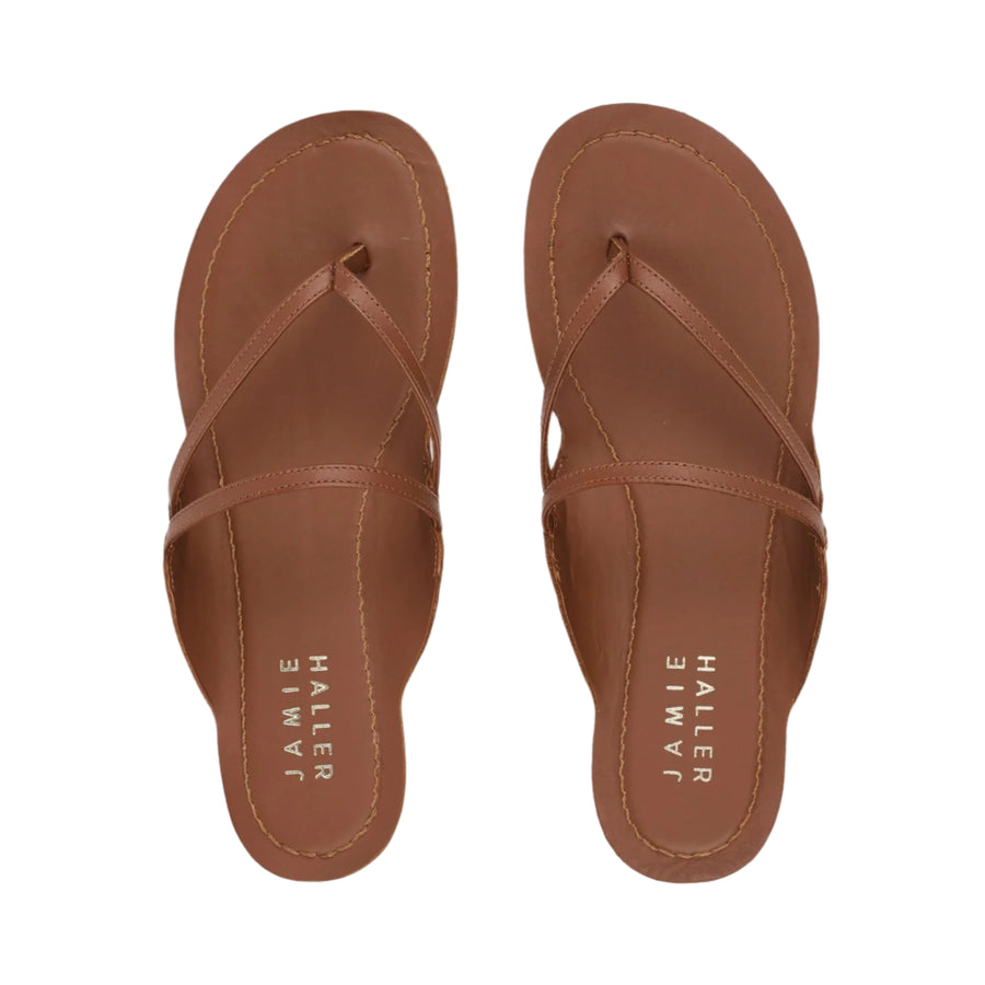 Jamie Haller Thong Sandal in Cognac